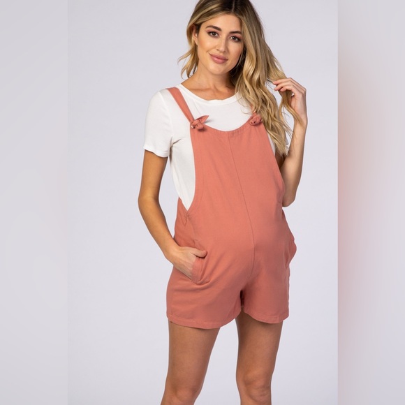Pinkblush Pants - Pinkblush cotton overalls nwot